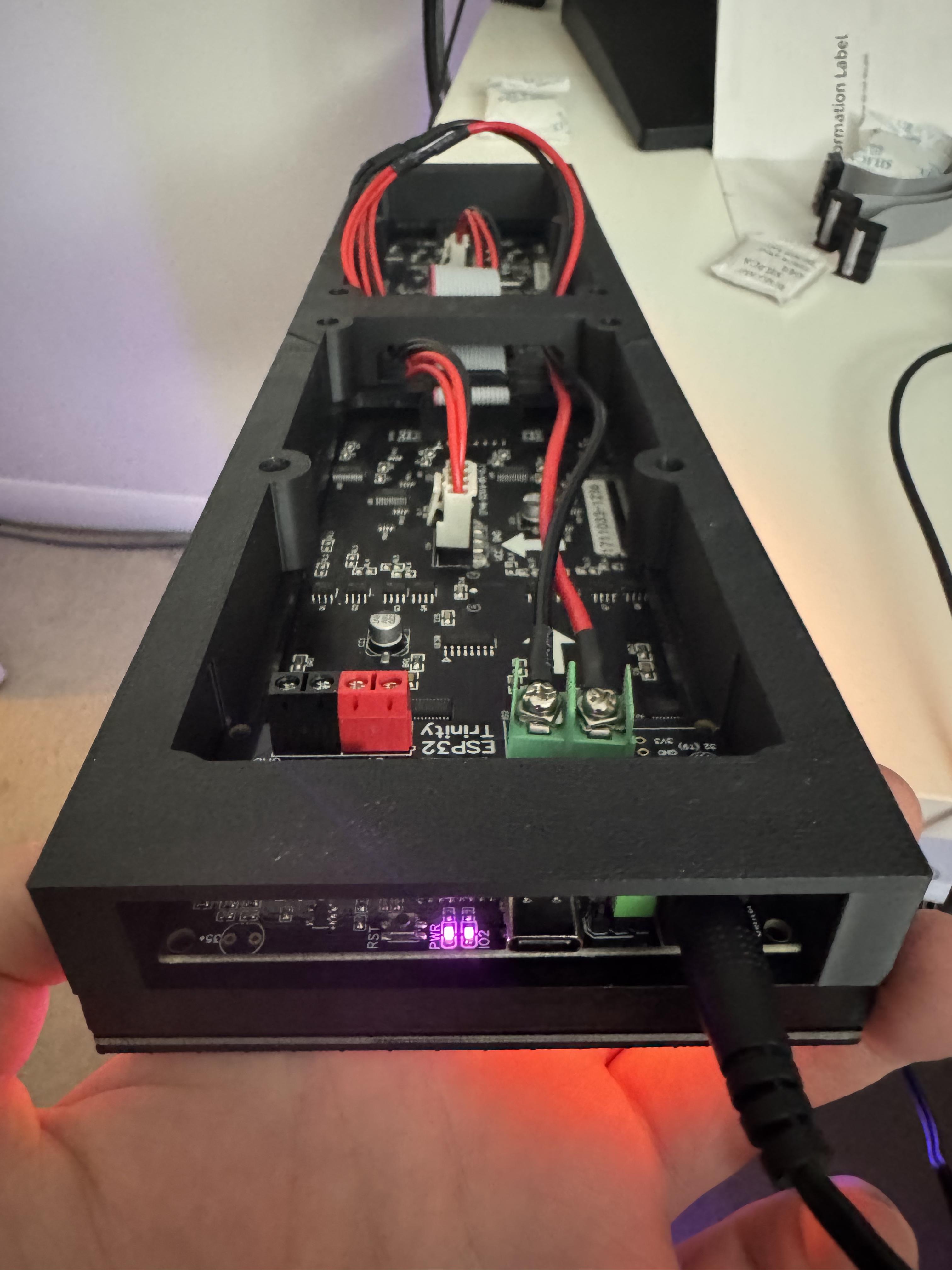 Final product in the case